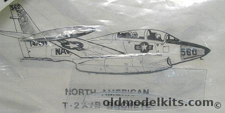 Airmodel 1/72 North American T-2 A/B Buckeye - Bagged, 187 plastic model kit